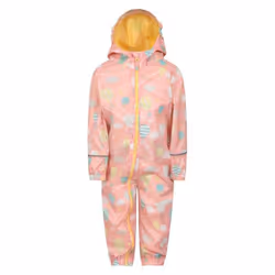 Mountain Warehouse Childrens/Kids Puddle Clouds Rain Suit - 9-12 Months, Coral