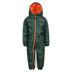 Mountain Warehouse Baby Camo Waterproof Rain Suit - 6-9 Months, Khaki