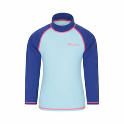 Mountain Warehouse Childrens/Kids Long-Sleeved Rash Top - 2-3 Years, Mint