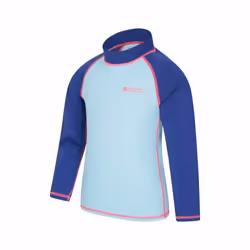 Mountain Warehouse Childrens/Kids Long-Sleeved Rash Top - 9-10 Years, Mint