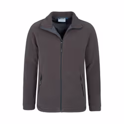 Mountain Warehouse Mens Bernard Windproof Fleece Jacket - XXS, Dark Grey