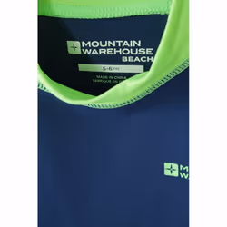 Mountain Warehouse Childrens/Kids Long-Sleeved Rash Top - 7-8 Years, Bright Green