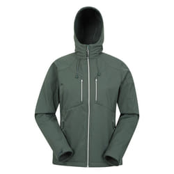 Mountain Warehouse Womens/Ladies Helsinki Recycled Soft Shell Jacket - 22 UK, Khaki