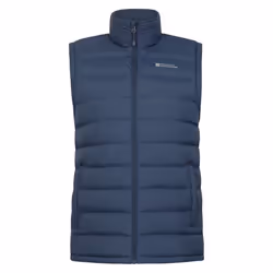 Mountain Warehouse Mens Seasons Padded Gilet - XXS, Navy