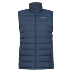 Mountain Warehouse Mens Seasons Padded Gilet - XXS, Navy