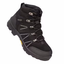 Mountain Warehouse Childrens/Kids Edinburgh Waterproof Suede Walking Boots - 2 UK, Black