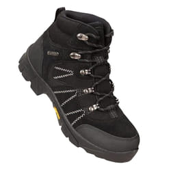 Mountain Warehouse Childrens/Kids Edinburgh Waterproof Suede Walking Boots - 2 UK, Black