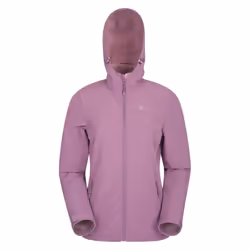Mountain Warehouse Womens/Ladies Exodus Breathable Soft Shell Jacket - 6 UK, Dusky Purple