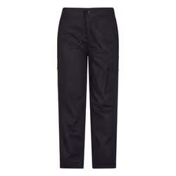 Mountain Warehouse Childrens/Kids Lightweight Cargo Trousers - 13 Years, Black