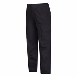 Mountain Warehouse Childrens/Kids Lightweight Cargo Trousers - 13 Years, Black