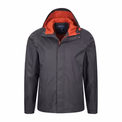 Mountain Warehouse Mens Torrent Waterproof Jacket - S, Dark Grey