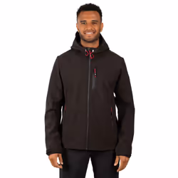 Trespass Mens Marlon Soft Shell Jacket - M, Black