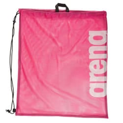 Arena Swim Team Mesh Drawstring Bag - One Size, Pink/White