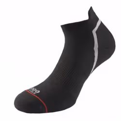1000 Mile Womens/Ladies Active Trainer Socks - 6 UK-8.5 UK, Black