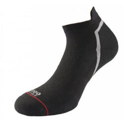 1000 Mile Womens/Ladies Active Trainer Socks - 6 UK-8.5 UK, Black
