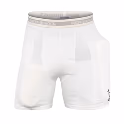 Kookaburra Mens Protective Padded Shorts - S, White
