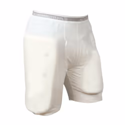Kookaburra Mens Protective Padded Shorts - S, White