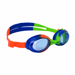 Zoggs Childrens/Kids Bondi Swimming Goggles - One Size, Green/Blue/Orange
