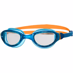 Zoggs Childrens/Kids Phantom 2.0 Swimming Goggles - One Size, Blue/Orange/Clear