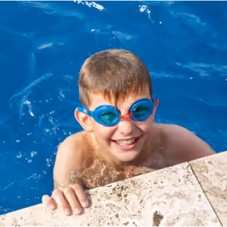 Zoggs Childrens/Kids Ripper Tinted Swimming Goggles - 6-14 Years, Blue/Red