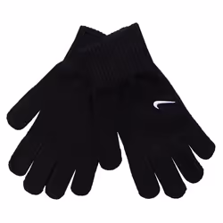 Nike Childrens/Kids 2.0 Knitted Swoosh Gloves - S-M, Black