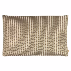 Kai Wrap Caracal Striped Cushion Cover - One Size, Bronze