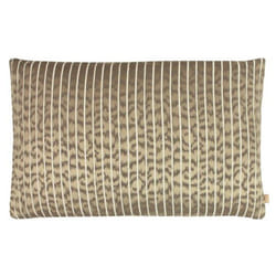Kai Wrap Caracal Striped Cushion Cover - One Size, Bronze