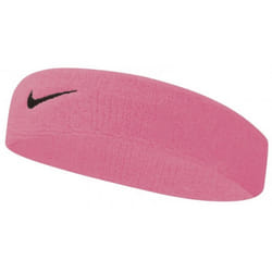 Nike Swoosh Headband - One Size, Pink/Black