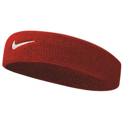 Nike Swoosh Headband - One Size, Red/White