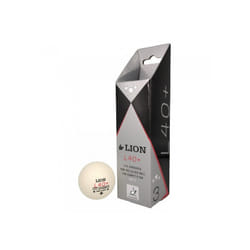 Lion L40+ Table Tennis Balls (Pack of 3)