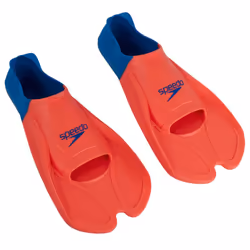 Speedo Unisex Adult Training Diving Fins - 2 UK-3 UK, Tango/Blue