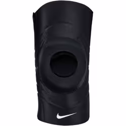 Nike Unisex Adult Pro Compression Open Knee Support - S, Black