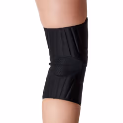 Nike Unisex Adult Pro Compression Open Knee Support - S, Black
