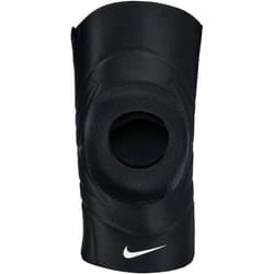 Nike Unisex Adult Pro Compression Open Knee Support - L, Black