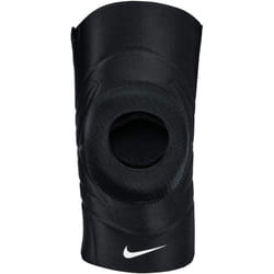 Nike Unisex Adult Pro Compression Open Knee Support - M, Black