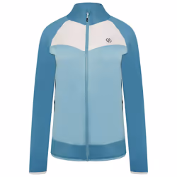 Dare 2B Womens/Ladies Elation II Core Stretch Recycled Fleece - 8 UK, Crystal Seas/Capri Blue