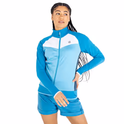 Dare 2B Womens/Ladies Elation II Core Stretch Recycled Fleece - 8 UK, Crystal Seas/Capri Blue