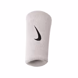 Nike Jumbo Swoosh Wristband (Pack of 2) - One Size, White/Black