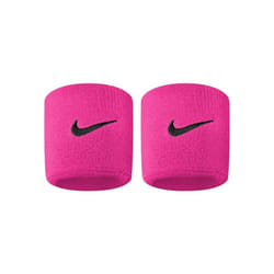 Nike Swoosh Wristband (Pack of 2) - One Size, Pink/Black