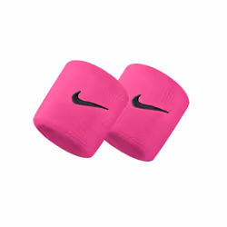 Nike Swoosh Wristband (Pack of 2) - One Size, Pink/Black