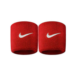 Nike Swoosh Wristband (Pack of 2) - One Size, Scarlet/White