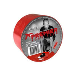 Premier Shin Guard Tape - One Size, Red