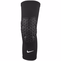 Nike Unisex Adult Pro Leg Sleeves - L-XL, Black