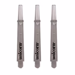 Unicorn Mirage Gripper Dart Stem (Pack Of 3) - 35mm, Smoke