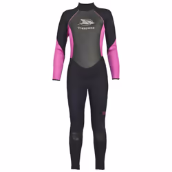 Trespass Womens/Ladies Aquaria Full Length Wetsuit - 3XS, Black