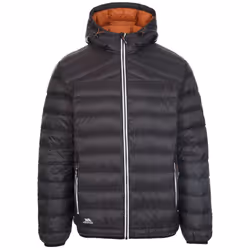 Trespass Mens Whitman II Down Jacket - XS, Black/Rust