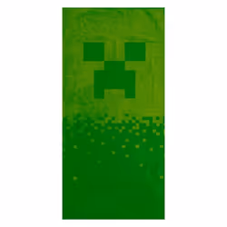 Minecraft Creeper Beach Towel