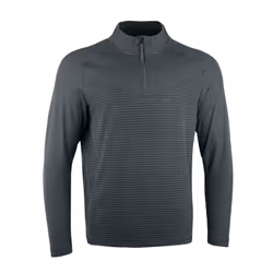 Nike Mens Vapor Half Zip Top - L, Dark Smoke Grey/Black