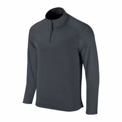 Nike Mens Vapor Half Zip Top - L, Dark Smoke Grey/Black