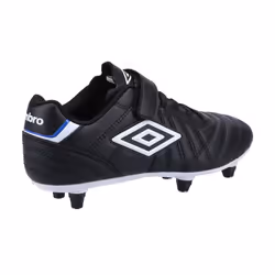 Umbro Childrens/Kids Speciali Liga Leather Football Boots - 1 UK, Black/White